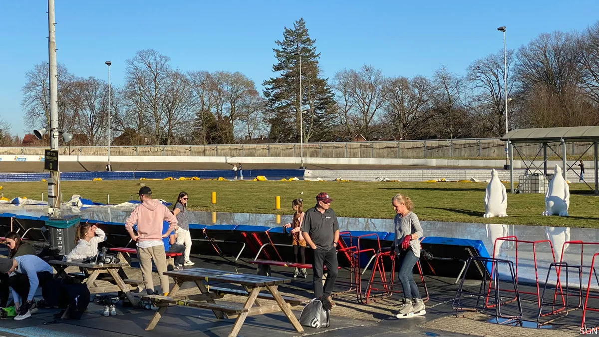 ijsbaan geleen zondag 21 februari 2021