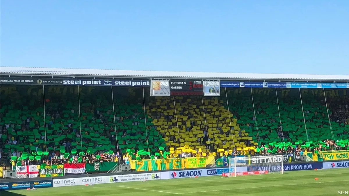 sfeeractie in fortuna sittard stadion 1