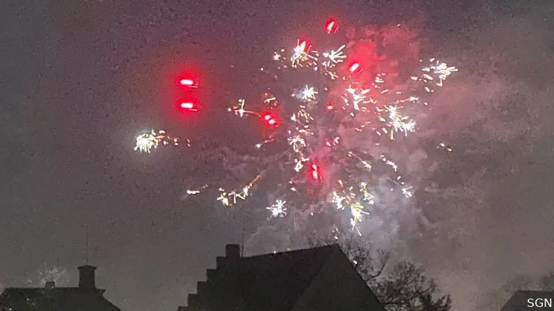 vuurwerk begin 2021 sittard