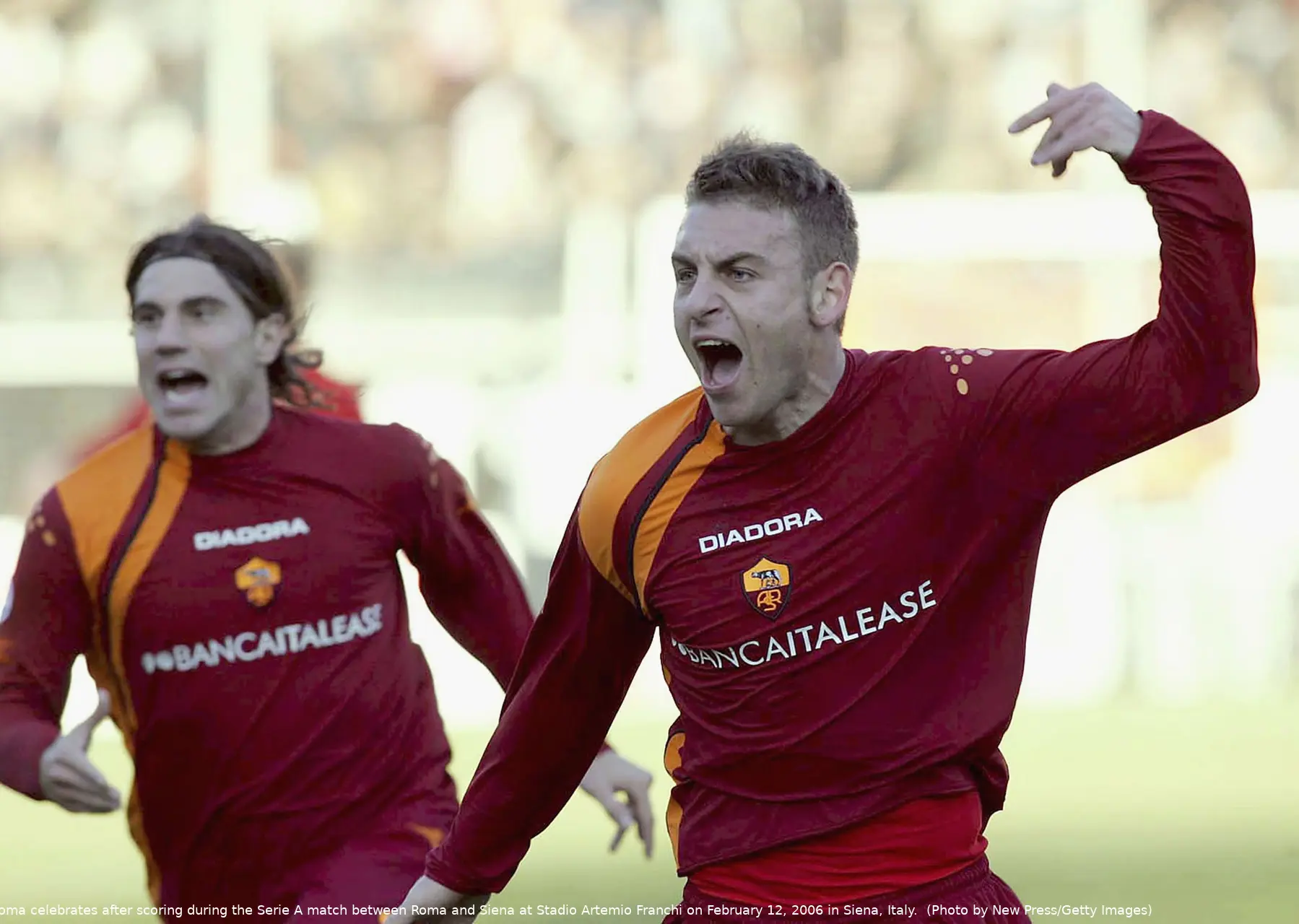 de rossi esulta