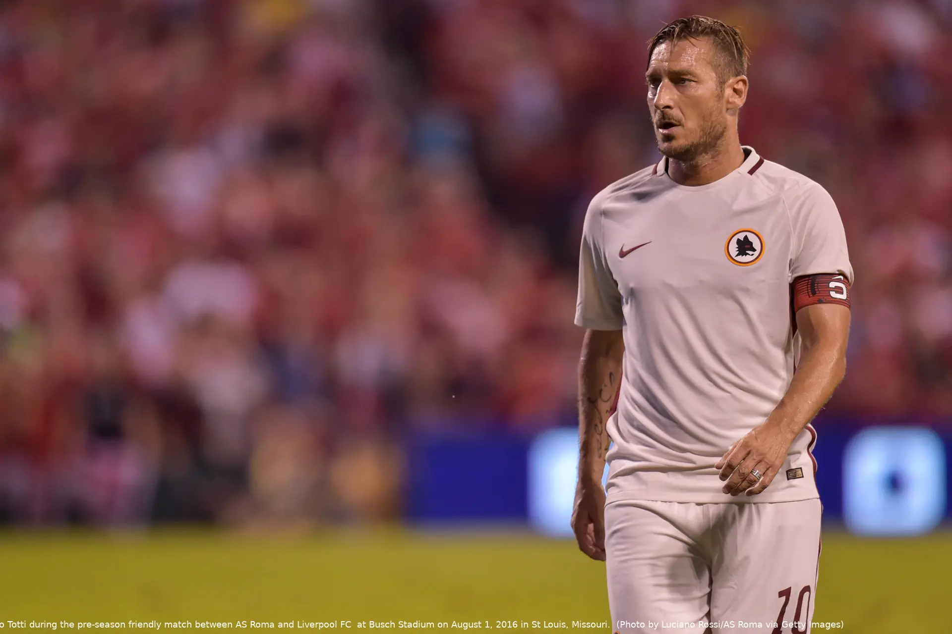 gettyimages totti mezza figura