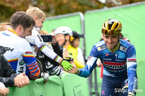 Remco Evenepoel, en su último año con el Soudal Quick-Step