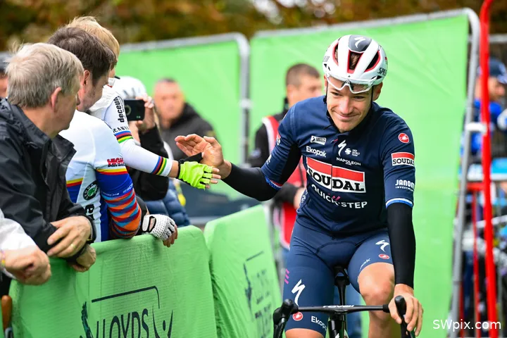 Ethan Hayter ha completado su primera temporada con el Soudal Quick-Step