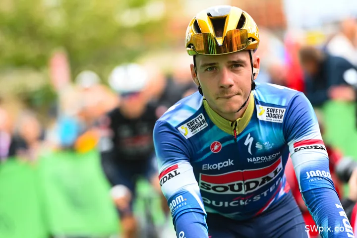 Remco Evenepoel is zondag de tegenstander van Tadej Pogacar in Il Lombardia