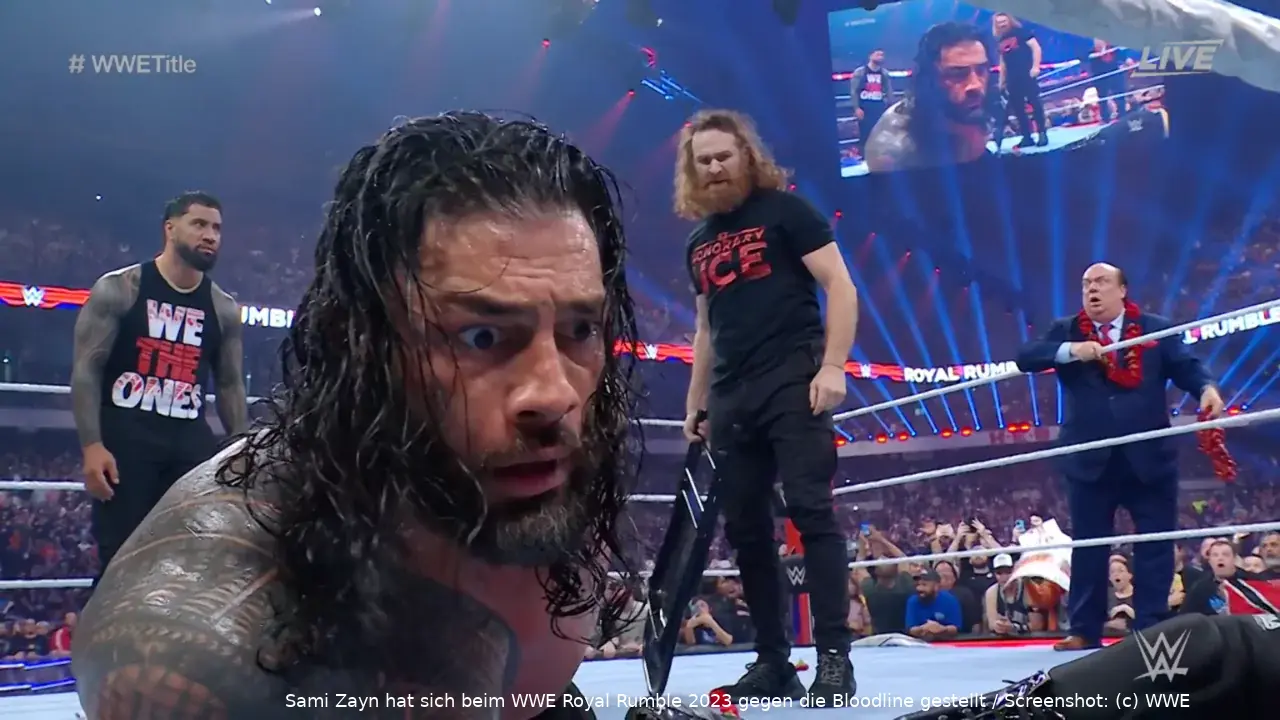 wwe survivor series 2023 sami roman