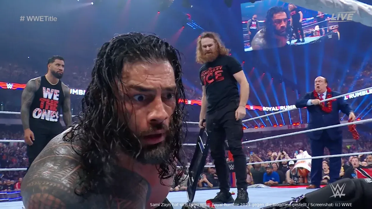 wwe survivor series 2023 sami roman