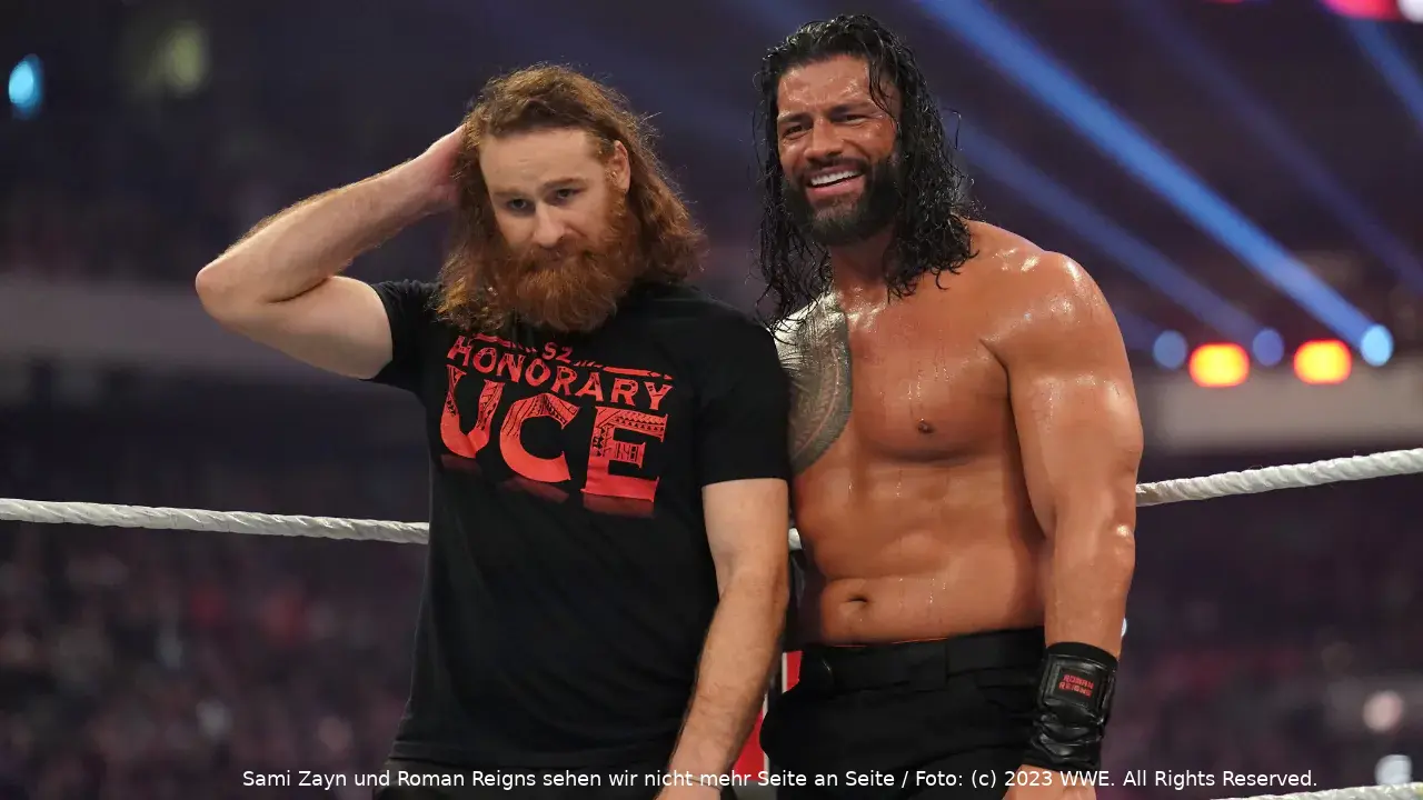 wwe sami zayn roman reigns