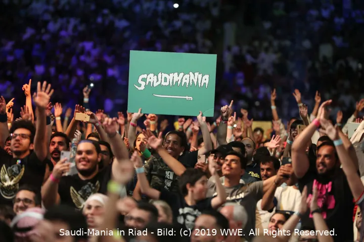 Saudi-Mania in Riad - Bild: (c) 2019 WWE. All Rights Reserved.