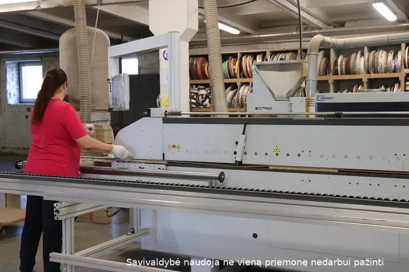 savivaldybe naudoja ne viena priemone nedarbui pazinti