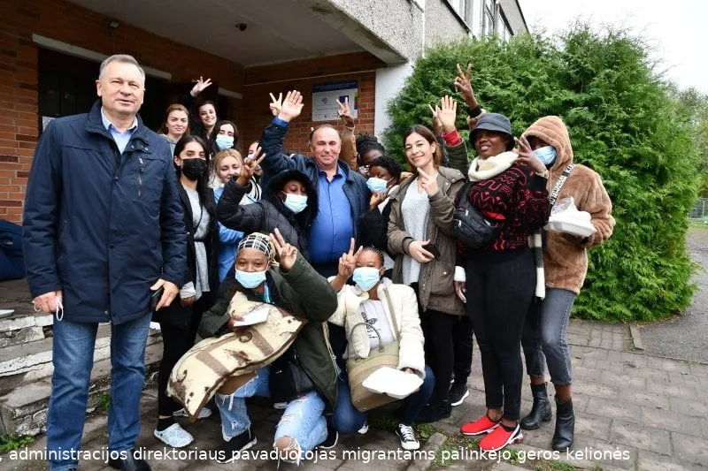 2savivaldybes meras administracijos direktoriaus pavaduotojas migrantes palinkejo geros keliones