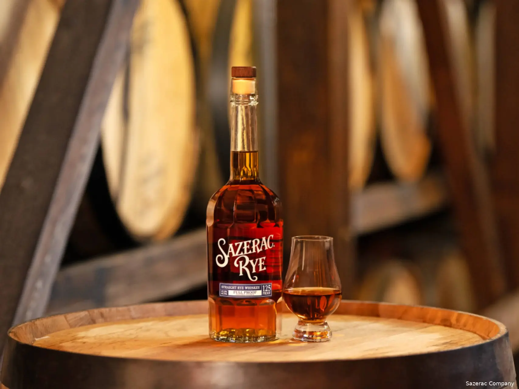 Sazerac Rye Proof whiskey