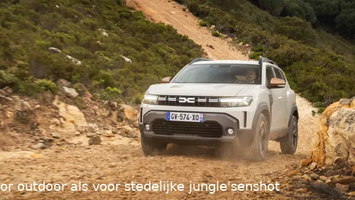 De Dacia Extreme ontworpen voor extreme omstandigheden, zowel voor outdoor als voor stedelijke jungle's