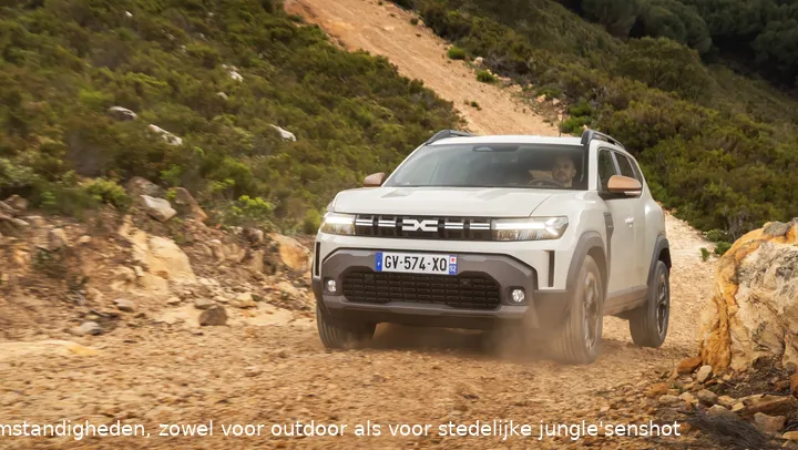 De Dacia Extreme ontworpen voor extreme omstandigheden, zowel voor outdoor als voor stedelijke jungle's