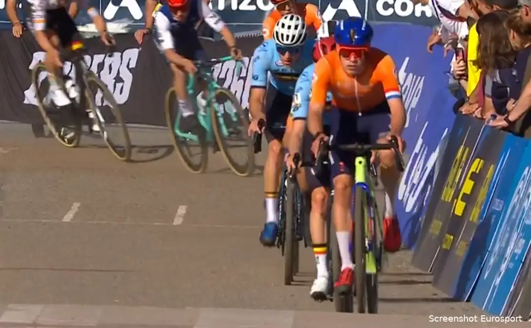 Pim Ronhaar in action during the European Championships in Pontevedra