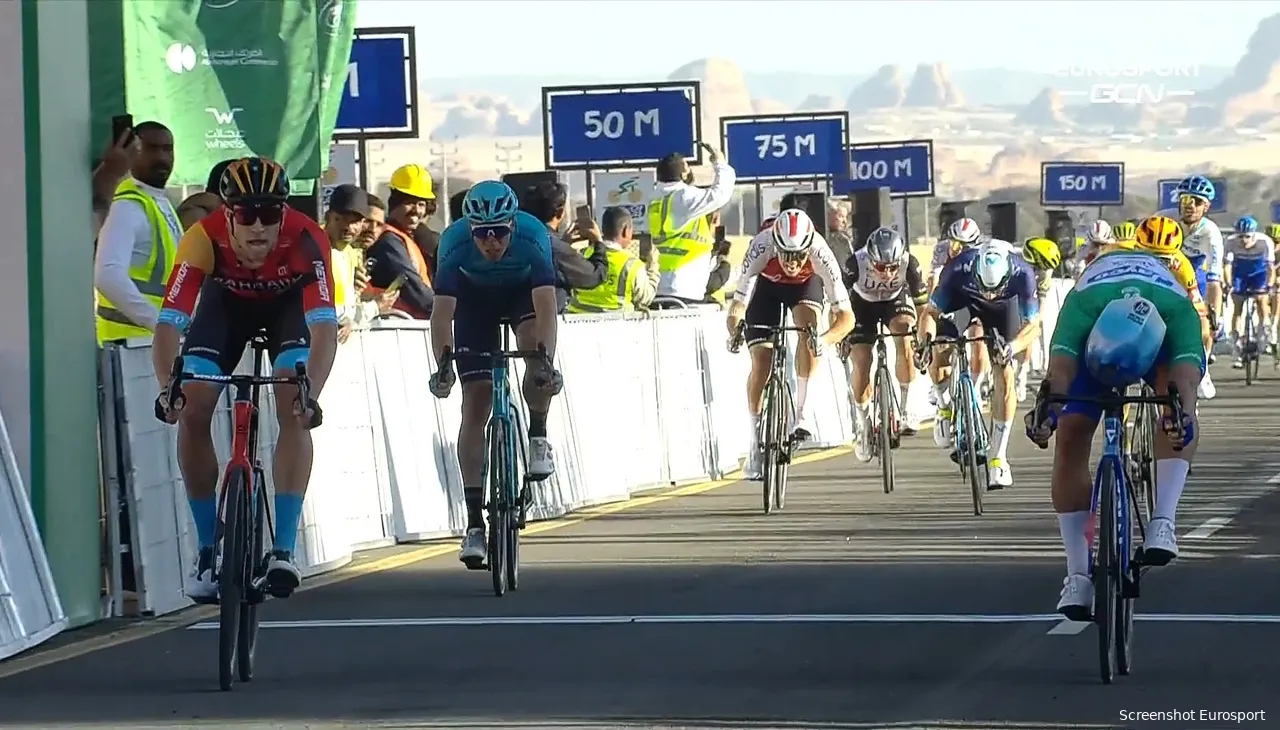 In the Saudi Tour, Milan beat strongmen like Groenewegen and Bol