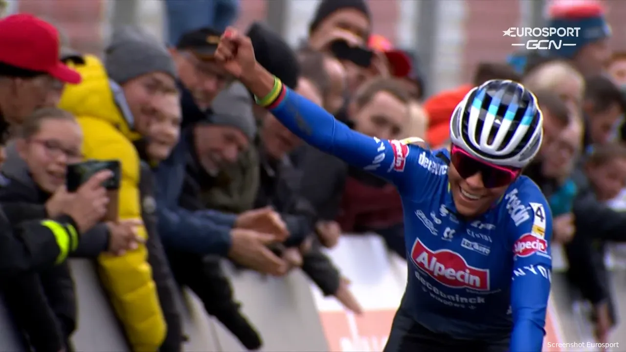 Alvarado managed to win the Middelkerke cross last season