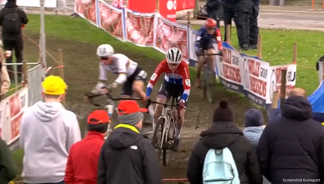 Van Empel crashed in opening phase