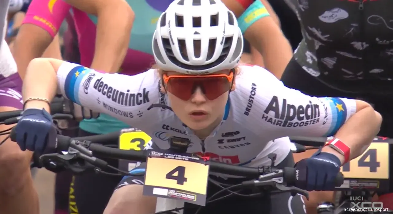 Mountain biker Puck Pieterse