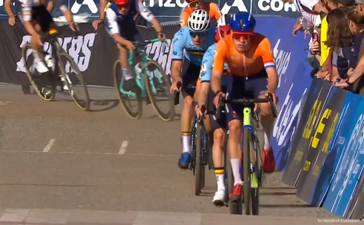 Pim Ronhaar in action during the European Championships in Pontevedra
