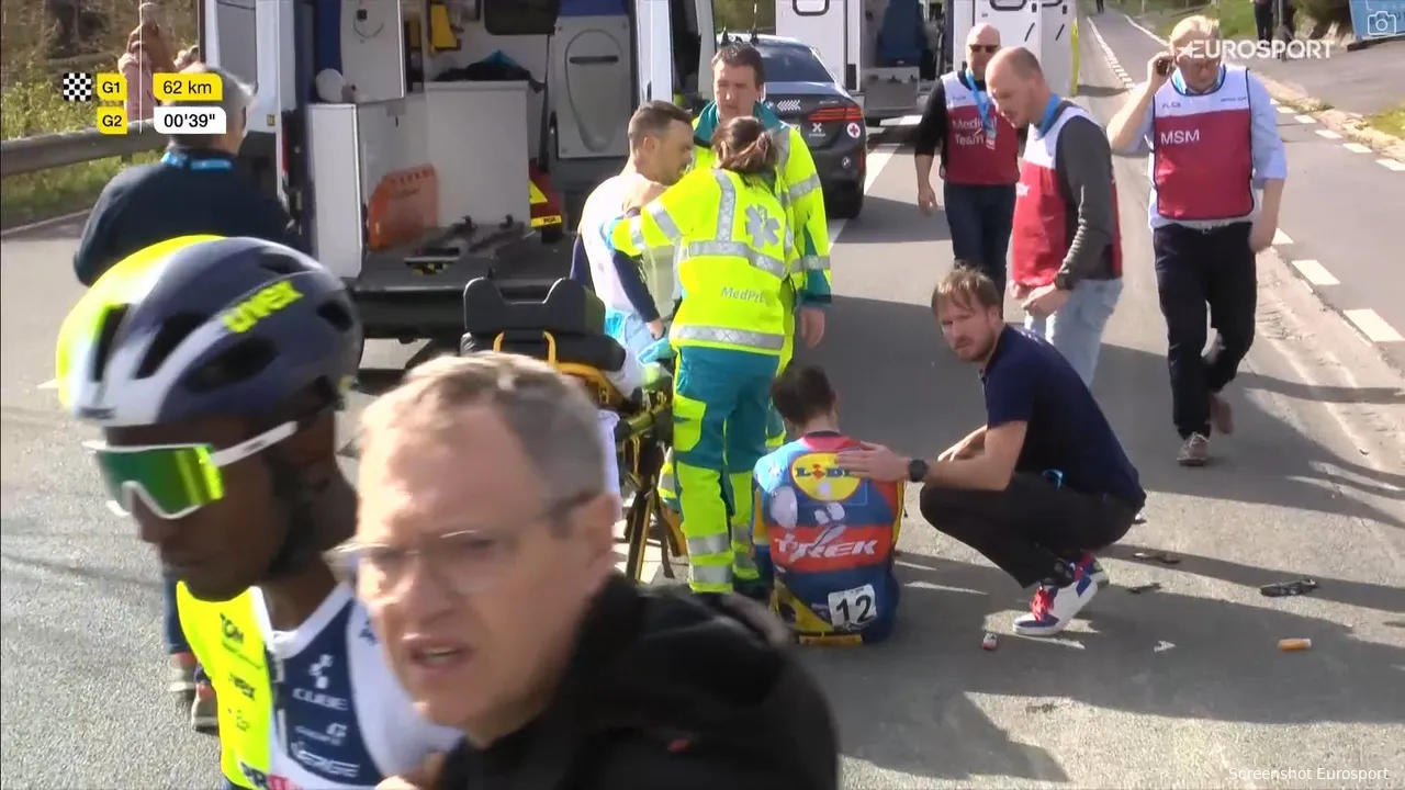 Jasper Stuyven missed much of the spring due to a crash in Dwars door Vlaanderen.