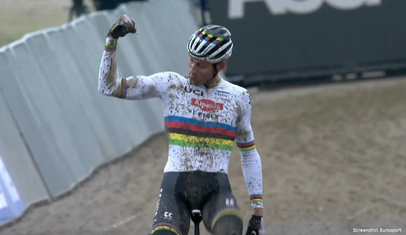 Van der Poel screenshot eurosport