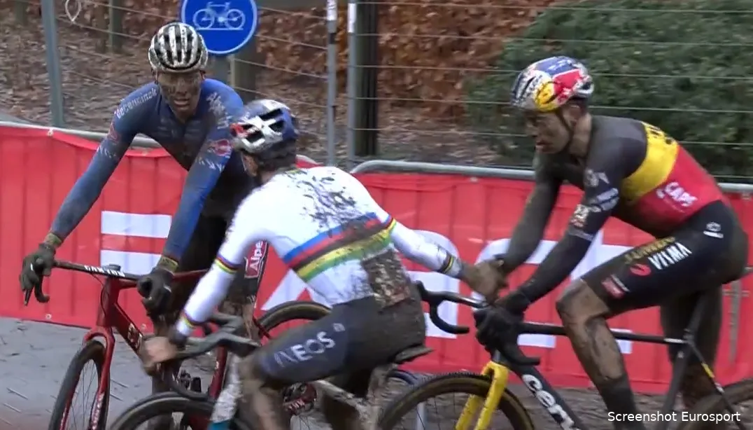 van der poel pidcock van aert