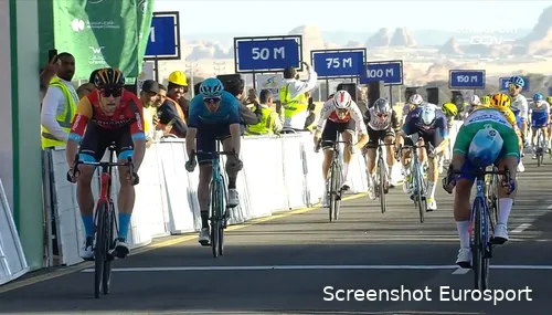 In the Saudi Tour, Milan beat strongmen like Groenewegen and Bol