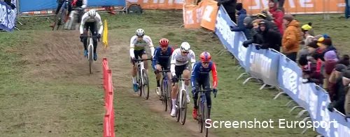 Baloise Trek Lions 1 and 3, with Van der Poel in between....