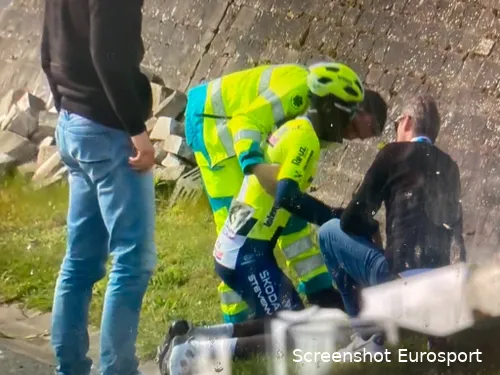 Despite crashing in Dwars door Vlaanderen, Girmay had a stellar year