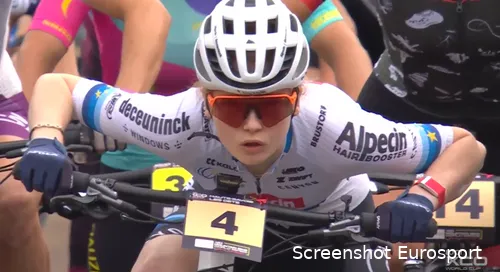 Mountain biker Puck Pieterse