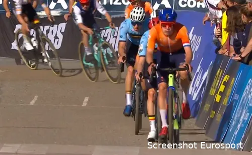 Pim Ronhaar in action during the European Championships in Pontevedra