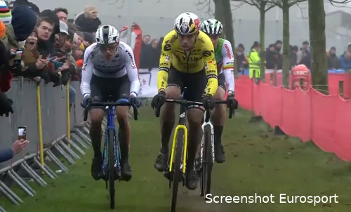Thibau Nys en Wout van Aert
