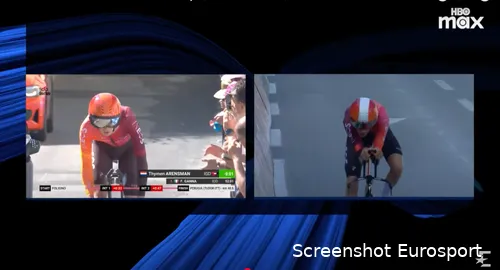 arensman tijdrit o benen