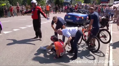 Geraint Thomas val Zwitserland