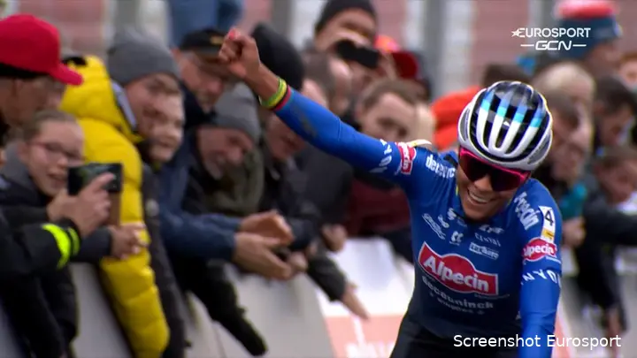 Alvarado managed to win the Middelkerke cross last season