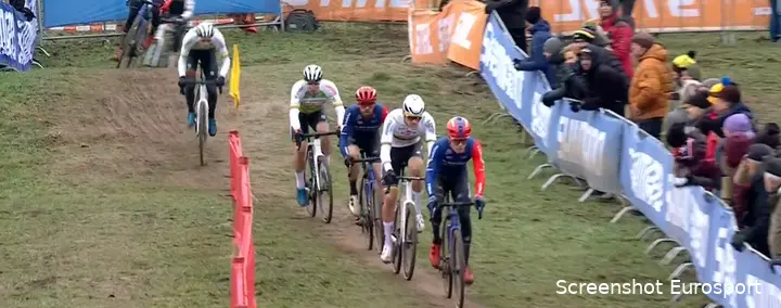 Baloise Trek Lions 1 and 3, with Van der Poel in between....