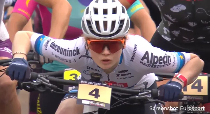 Mountain biker Puck Pieterse