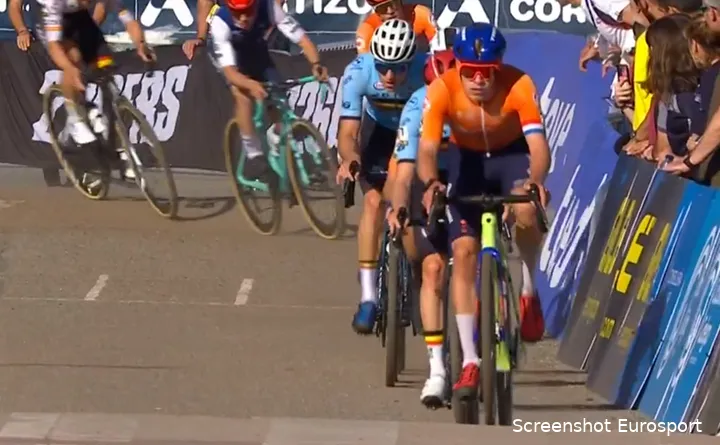Pim Ronhaar in action during the European Championships in Pontevedra