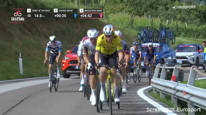 Van Aert in stage 16