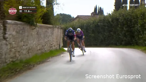 Vollering attacked just after Le Tolfe, forcing the decisive move