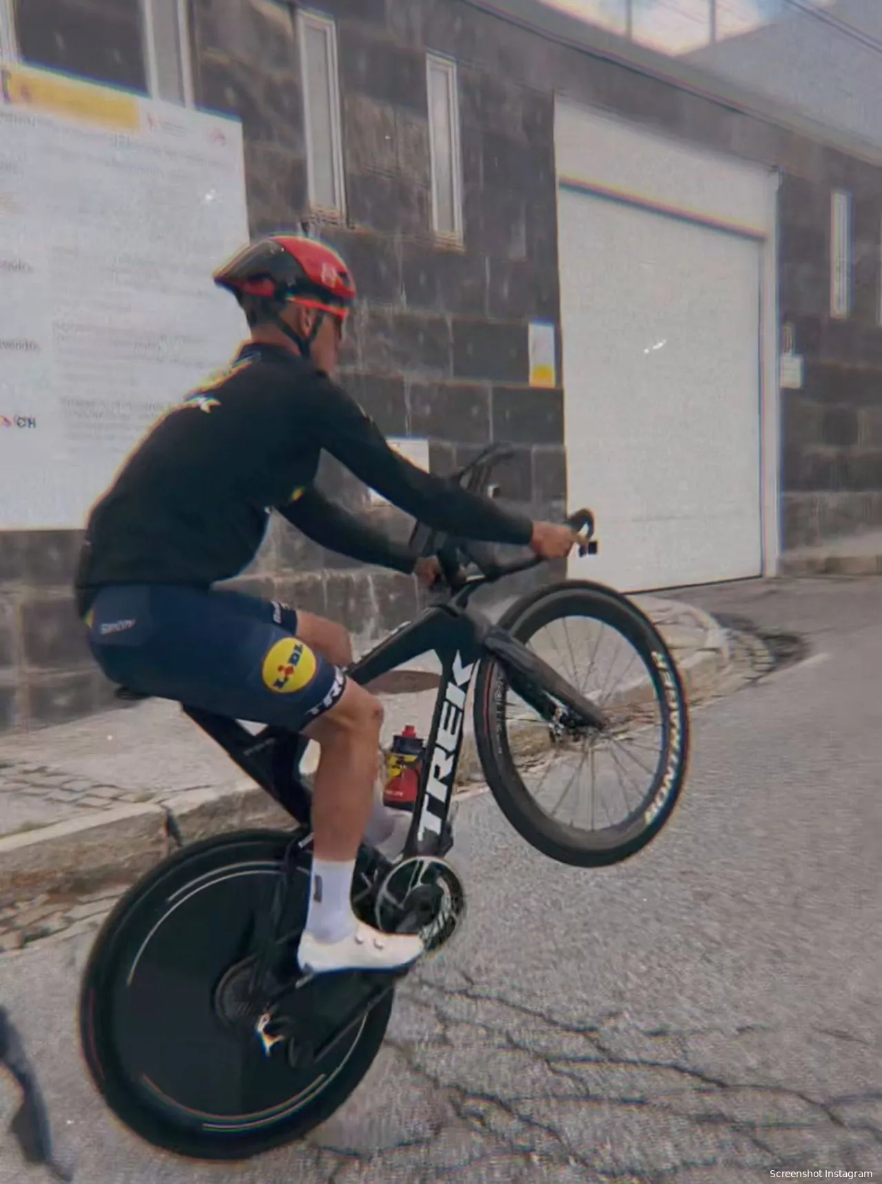 Nys with a wheelie