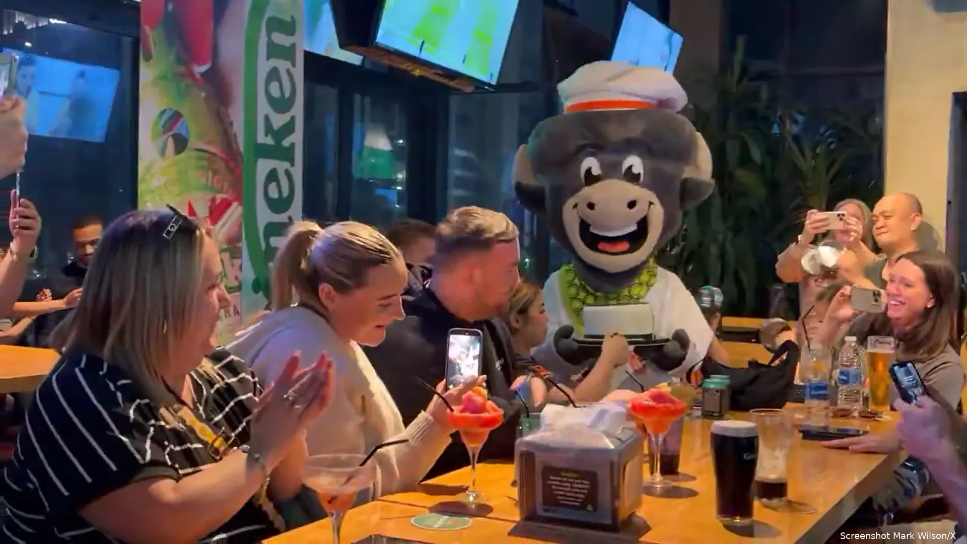 Luke Littler birthday celebrations