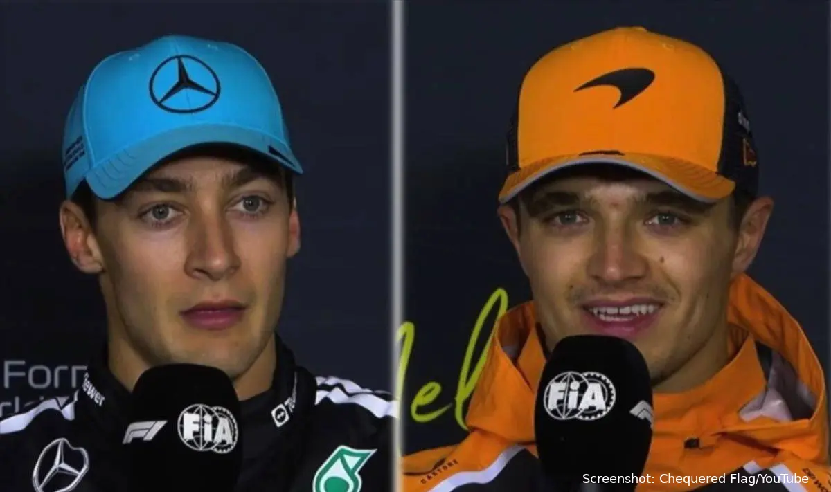 george russell lando norris