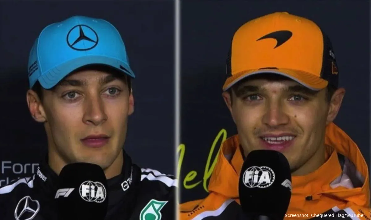 george russell lando norris
