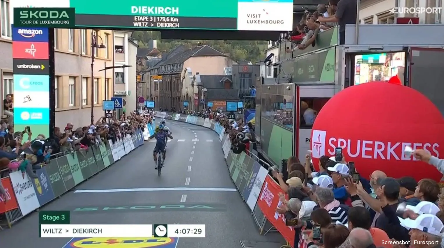 Pepijn Reinderink wins stage 3 of the Tour de Luzembourg