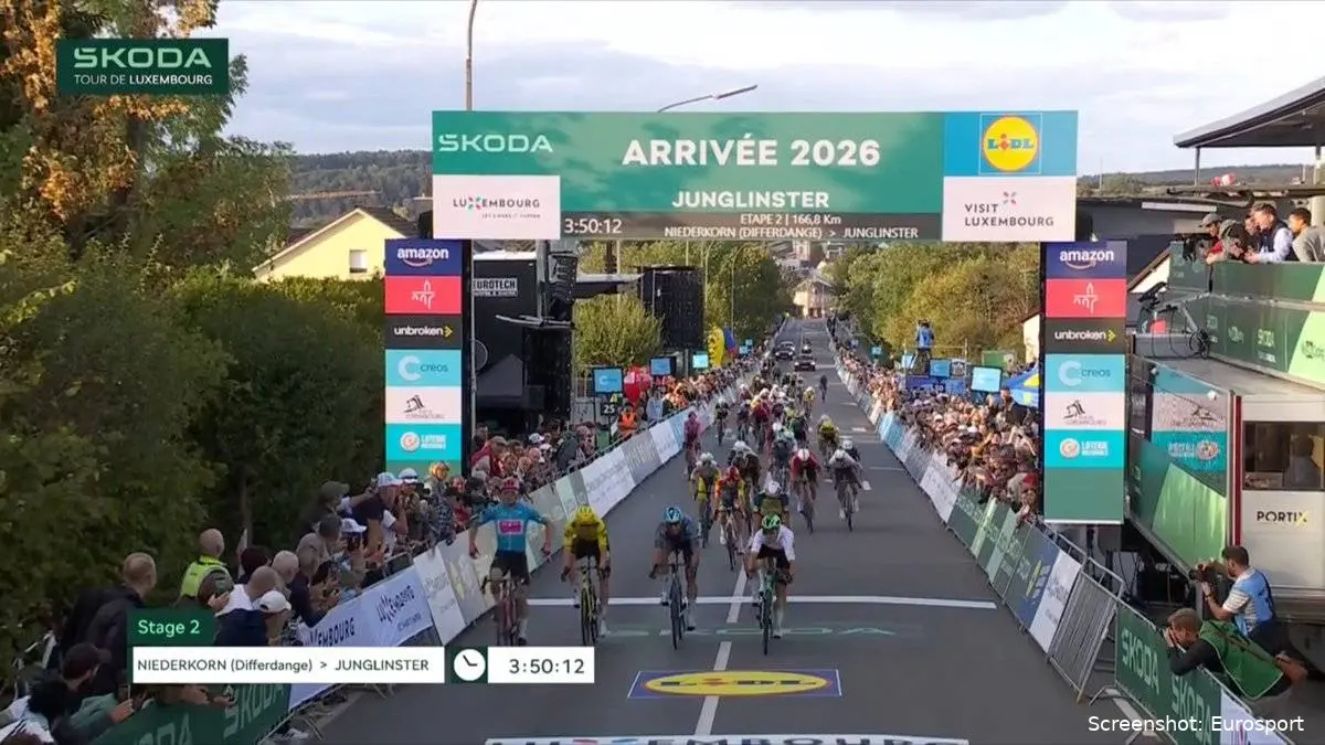 Marijn van den Berg wins stage 2 of the Tour de Luxembourg