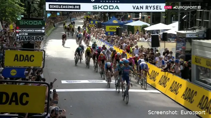 2026 ADAC Cyclassics finish