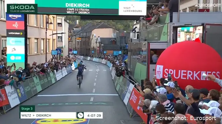 Pepijn Reinderink wins stage 3 of the Tour de Luzembourg