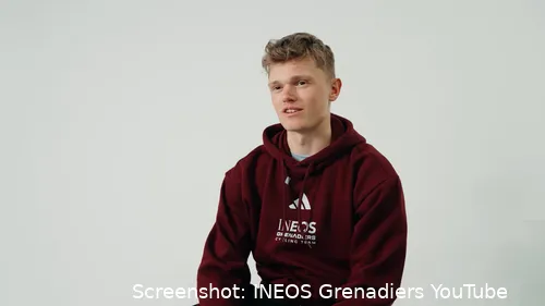 Oscar Onley é uma das caras da equipa britânica para atacar 2026