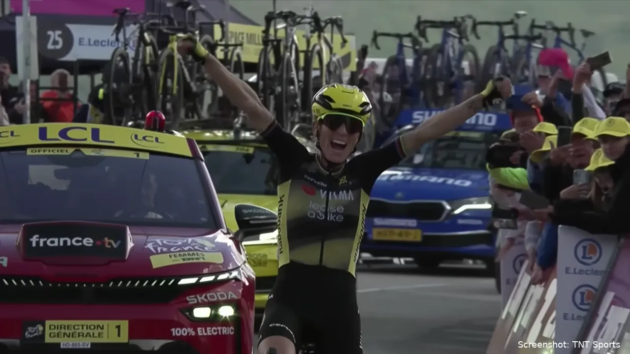 Pauline Ferrand-Prévot ganó el Tour de Francia Femenino. @Sirotti